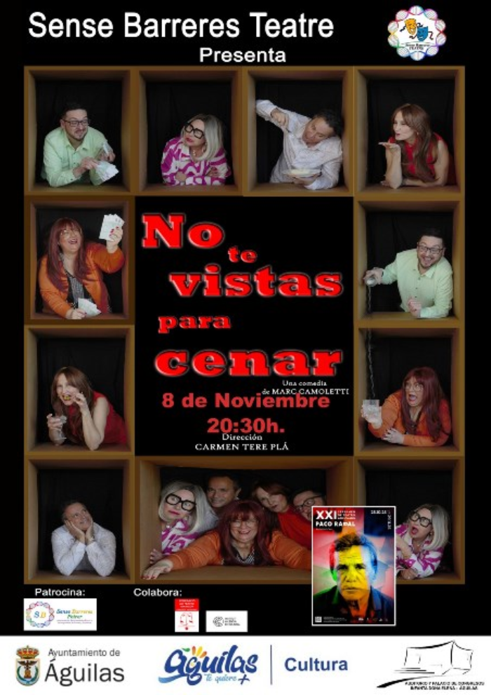 NO TE VISTAS PARA CENAR NO TE VISTAS PARA CENAR