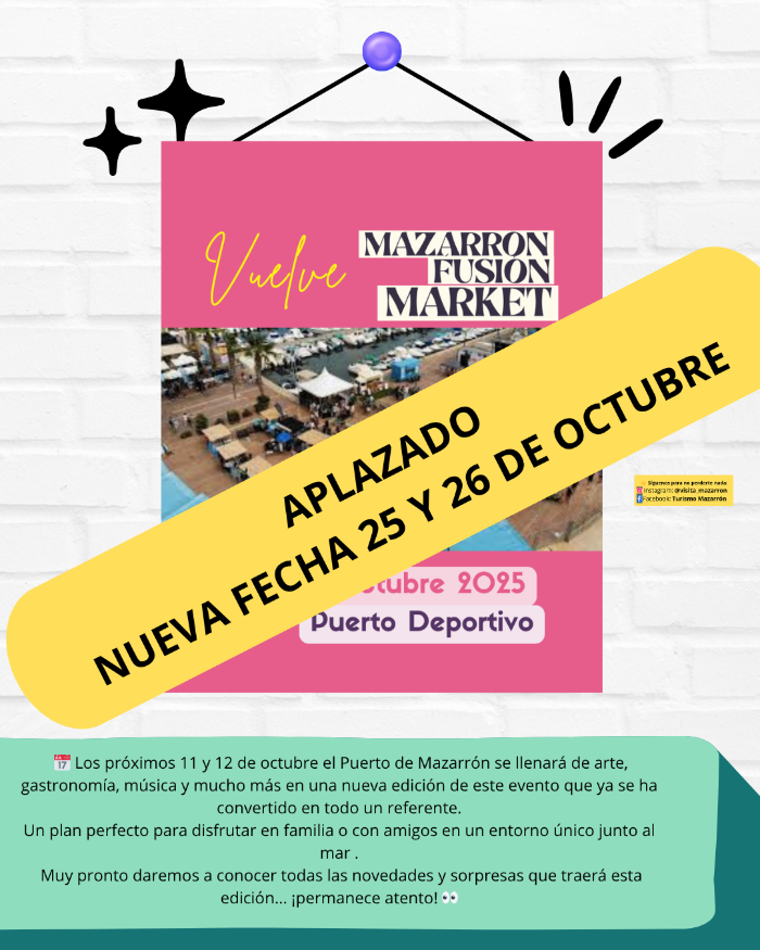 MAZARRÓN FUSION MARKET MAZARRÓN FUSION MARKET