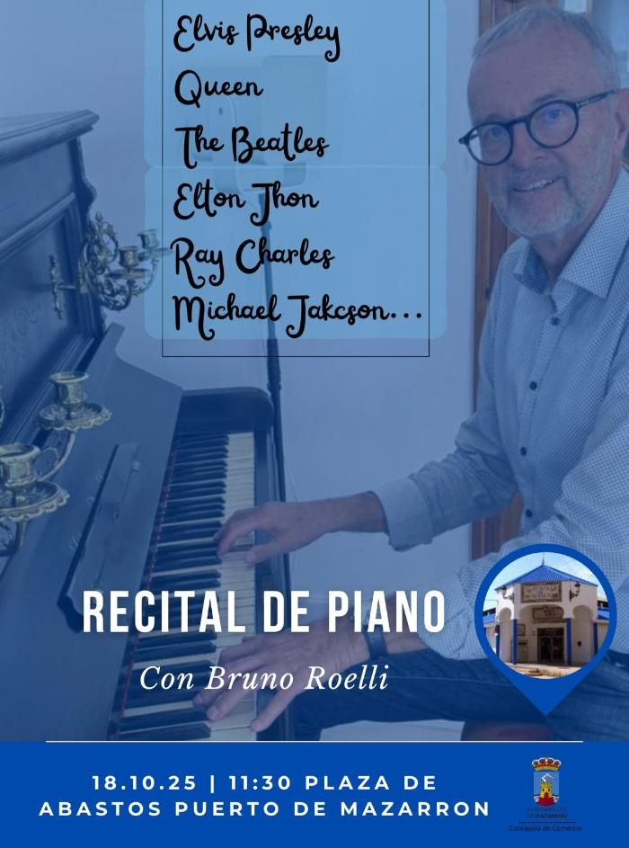 RECITAL DE PIANO CON BRUNO ROELLI RECITAL DE PIANO CON BRUNO ROELLI