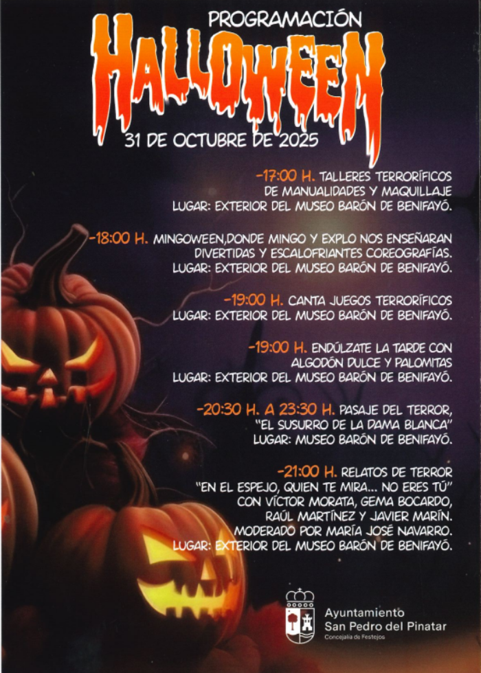 PROGRAMACIÓN HALLOWEEN PROGRAMACIÓN HALLOWEEN