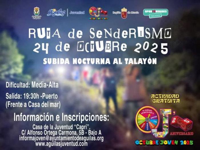 Subida nocturna al Talayón Subida nocturna al Talayón