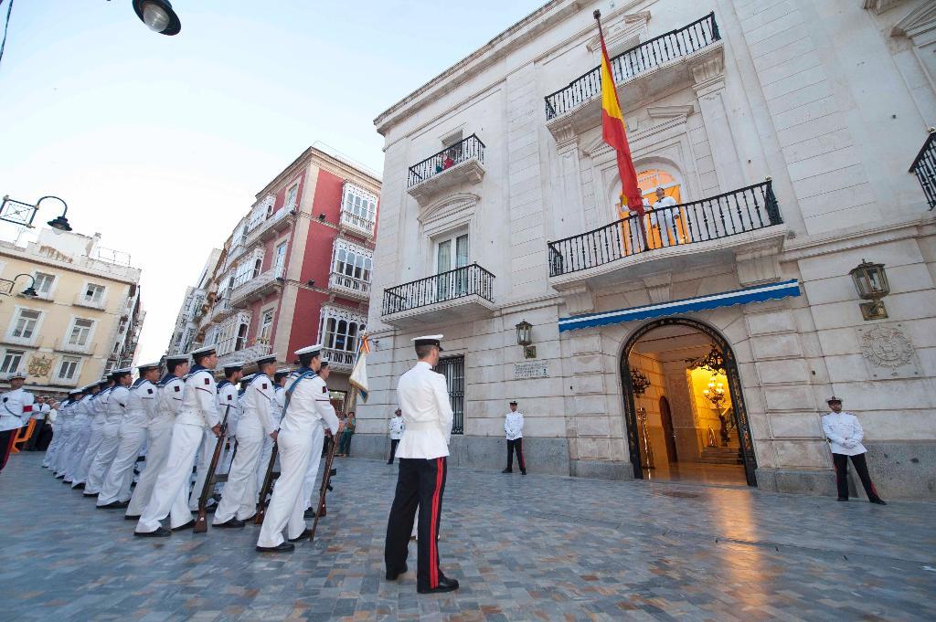 VISITA AL PALACIO DE CAPITANIA GENERAL DE CARTAGENA VISITA AL PALACIO DE CAPITANIA GENERAL DE CARTAGENA