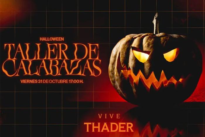 TALLER DE CALABAZAS DE HALLOWEEN EN CC THADER
