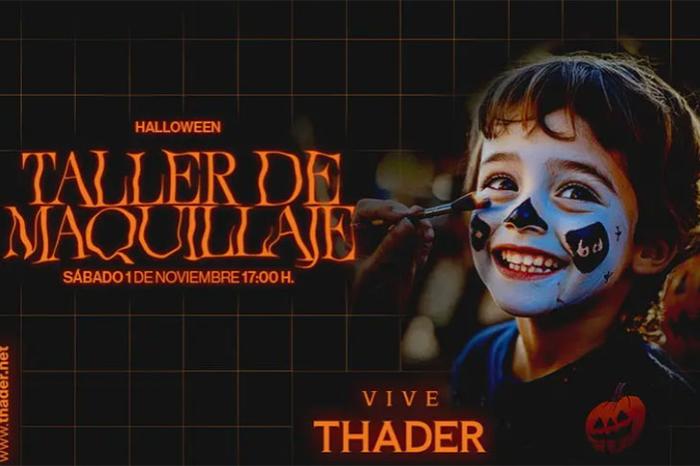 TALLER DE MAQUILLAJE DE HALLOWEEN EN CC THADER