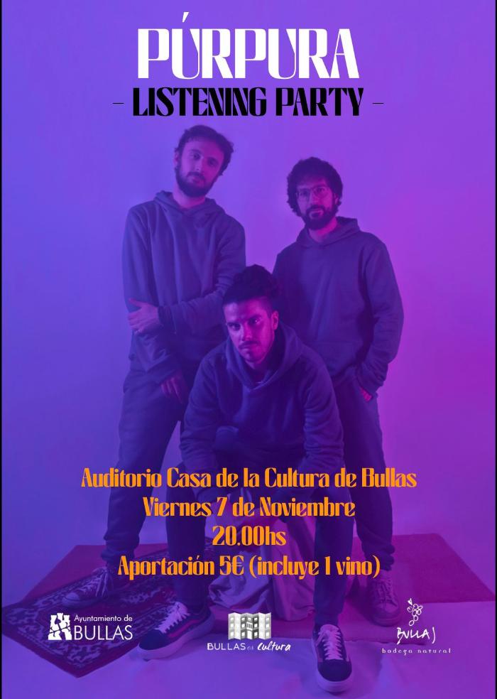 PRPURA. LISTENING PARTY