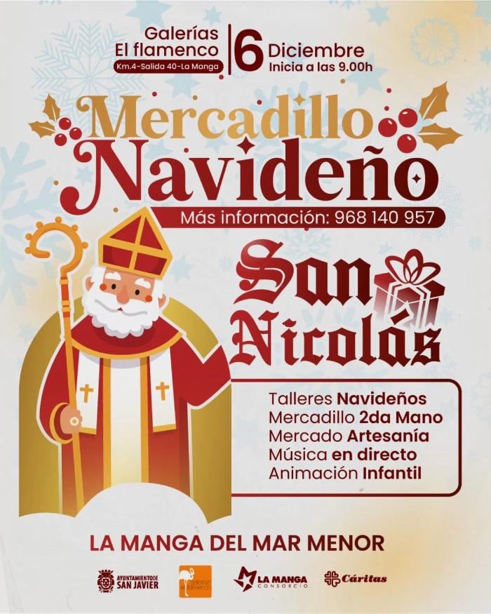 MERCADILLO NAVIDEO SAN NICOLS