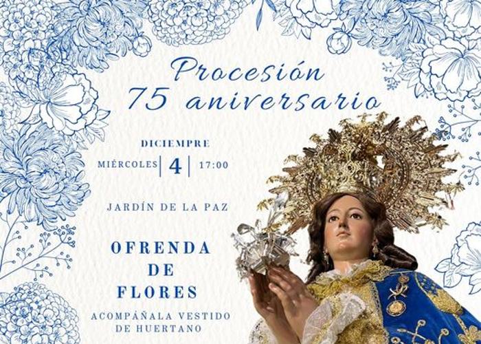 Procesin 75 aniversario, Fiestas patronales 2024