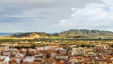 Mirador del Medina Nogalte en  Puerto Lumbreras