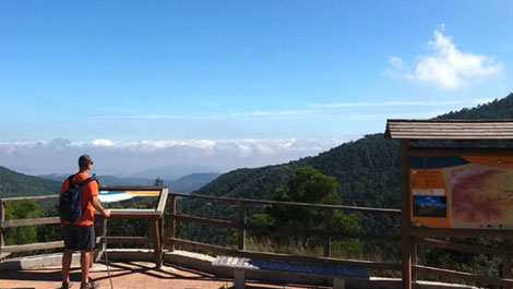 Mirador del Collado Bermejo en  Totana